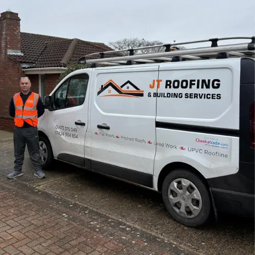 Joe Temple, owner of JT Roofing & Building Services